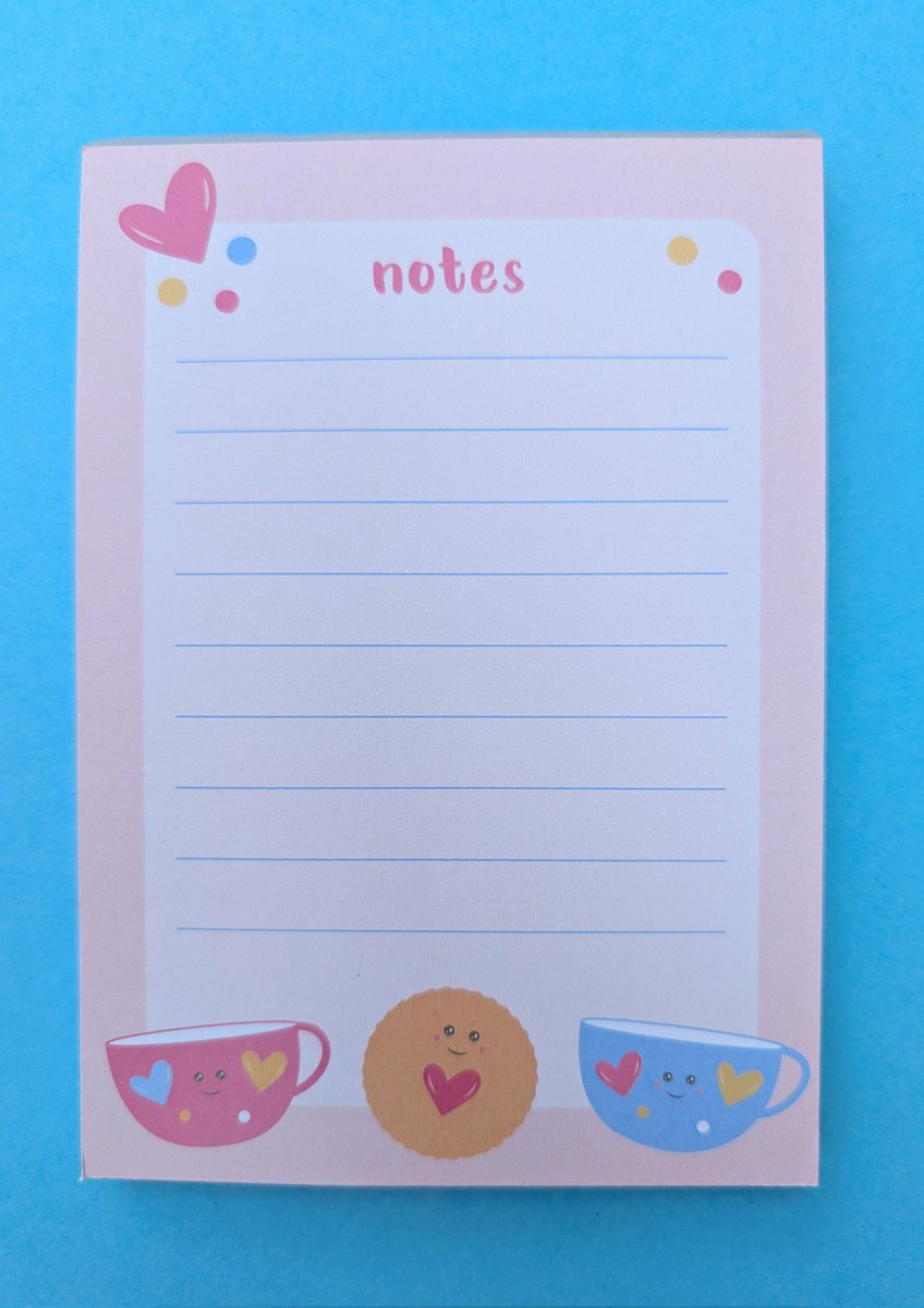 andrealem's tweet image. New notepads just arrived in my shop!
Cute strawberries and also tea and biscuits 😊

#notepads #stationery #cutefood #shopindie