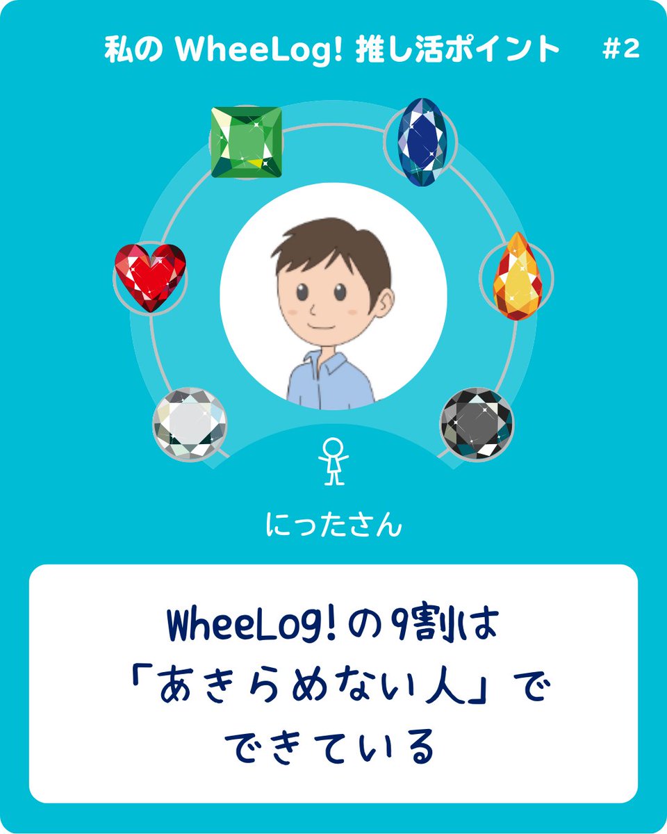 WheeLog_App's tweet photo. 💪 クラファン挑戦中！
#WheeLog の活動は、たくさんのサポーターに支えられています💪
「私の #WheeLog 推し活ポイント」#2 ✨
➡ 9割は “あきらめない人” でできている。

応援はこちら👇
 https://t.co/mvjl3mlcjM https://t.co/MTxFqvUb25
