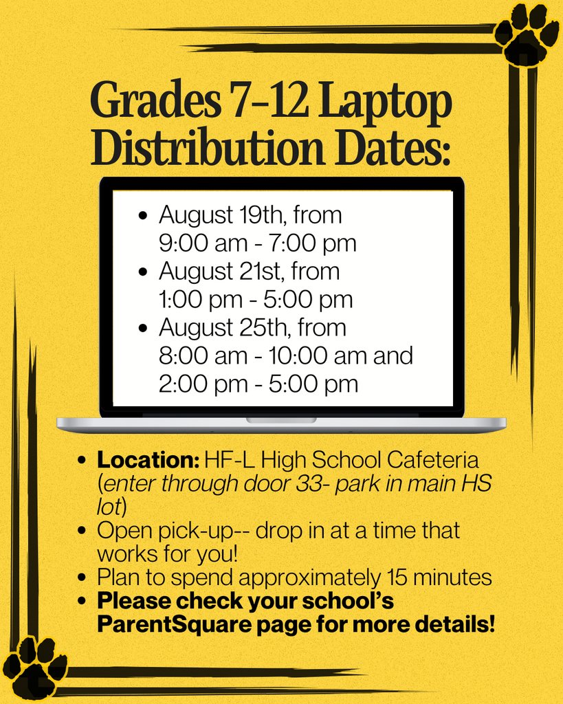 HF-L Middle School tweet media