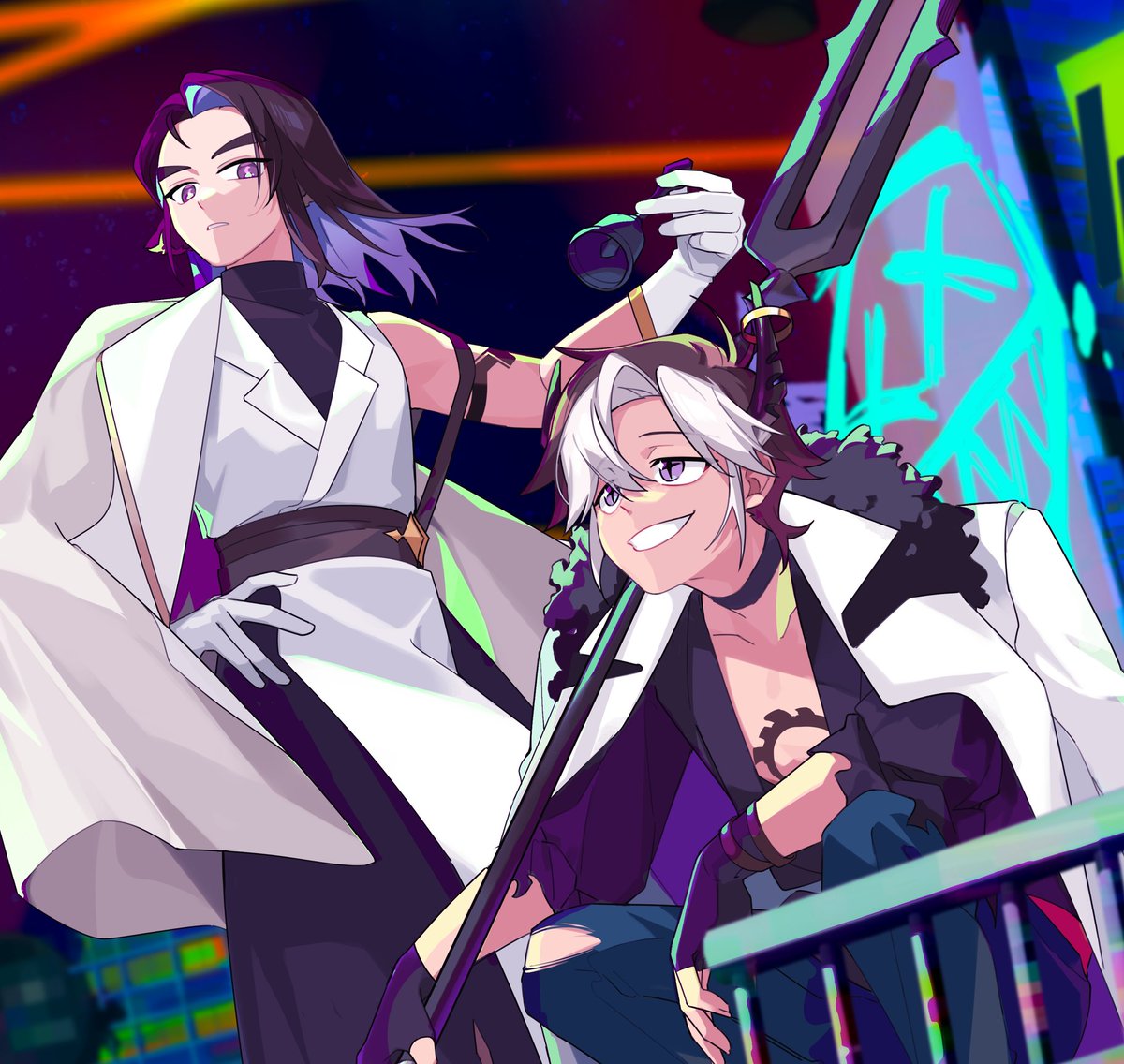 천사와 악마 이미지 이거 넣어도 돼?