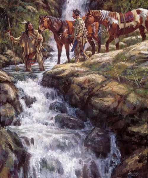 "The River Flows Without End"
Artist: James Ayers
