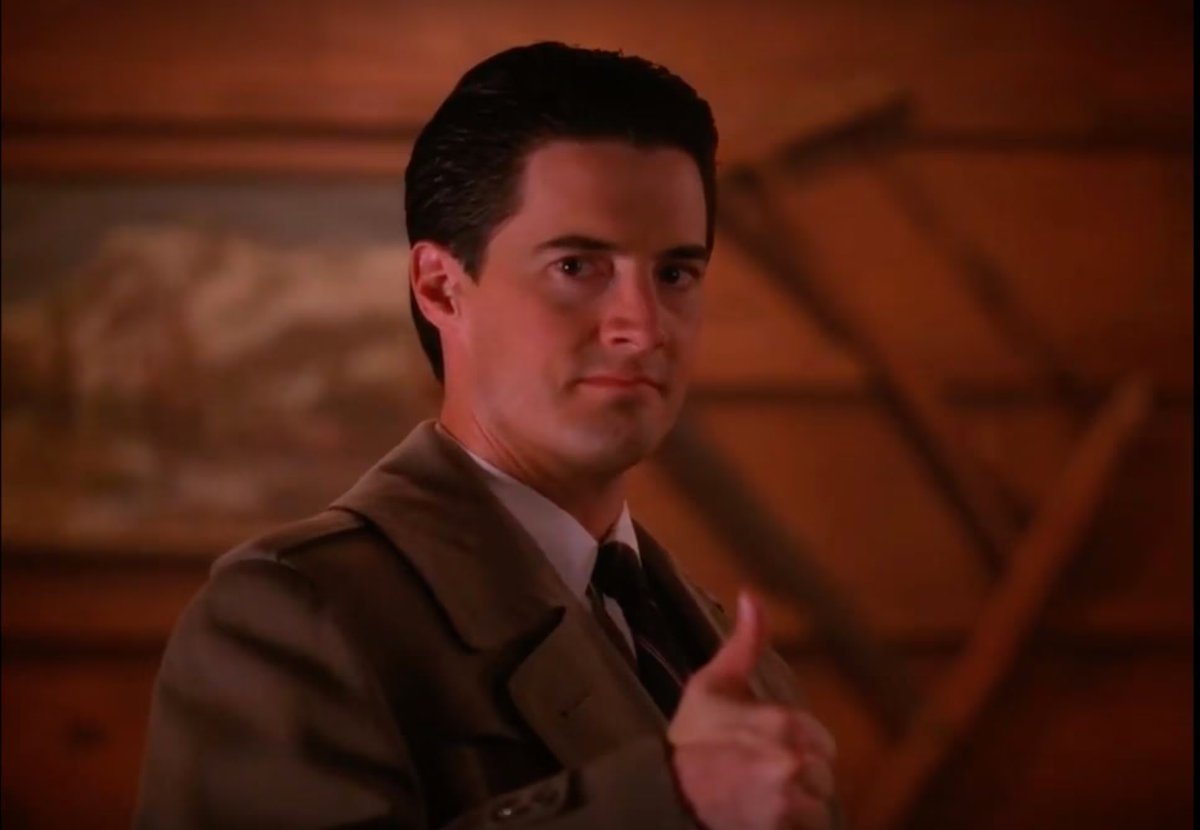 Goochiano's tweet photo. @Noirchick1 #AgentCooper #DaleCooper #SpecialAgent #TwinPeaks https://t.co/XU823uTjxU