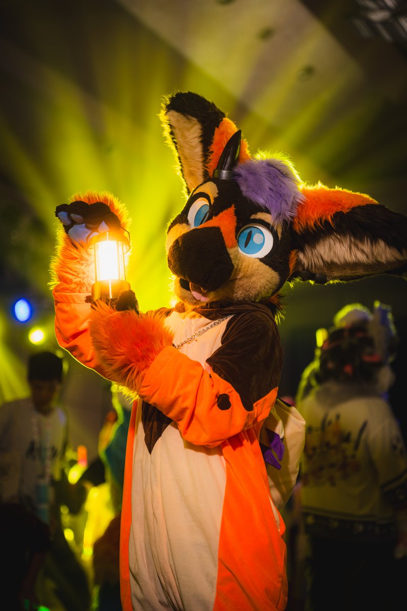あなたの心を優しく照らす灯火になるよ~✨✨

#FursuitEveryday