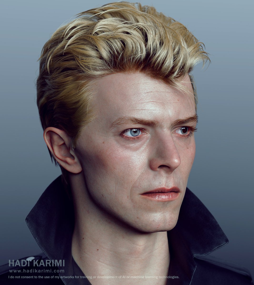 HadiKarimi_Art's tweet image. #DavidBowie <1983>
#ZBrush #AutodeskMaya #FoundryMari #ArnoldRenderer