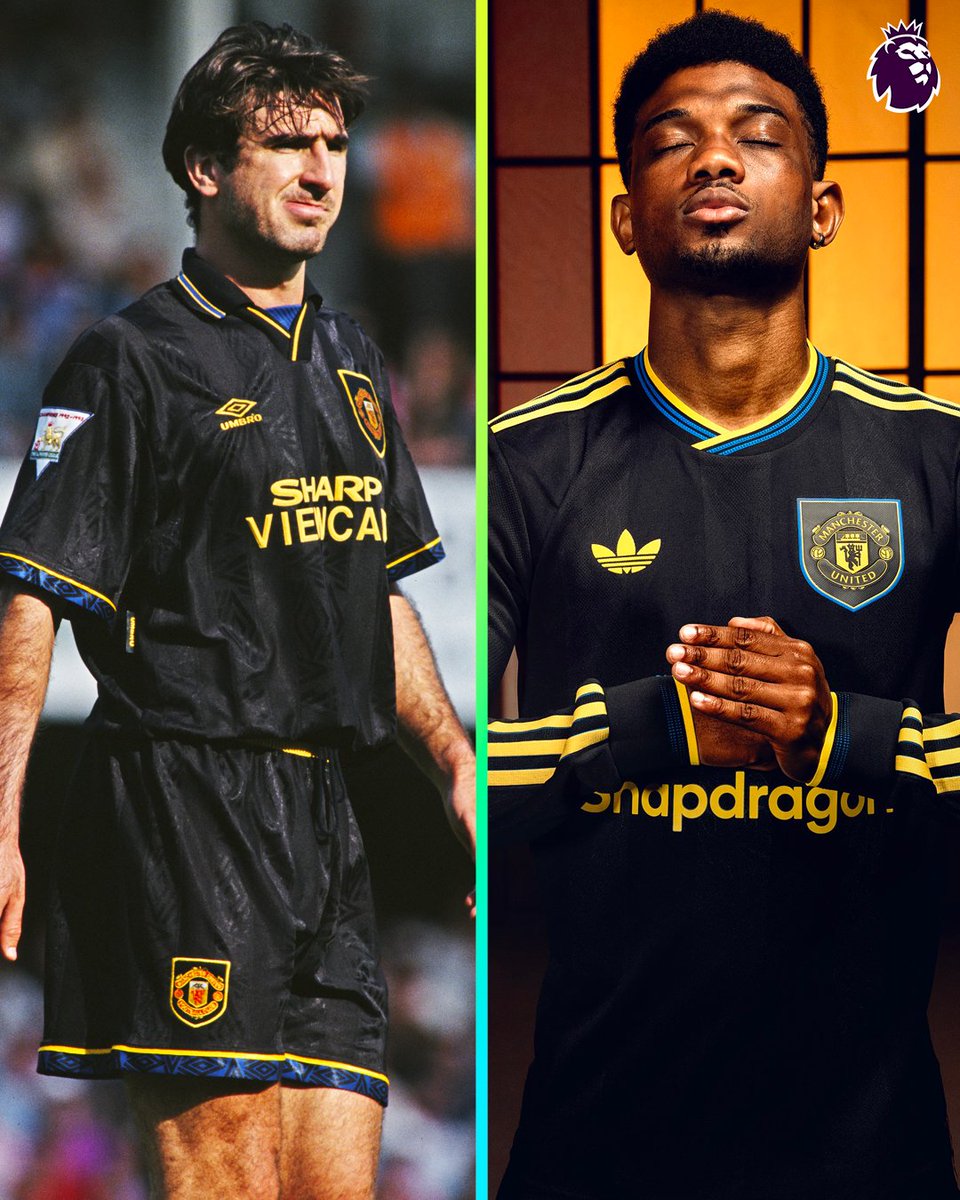 A stone-cold classic 🔥

Manchester United are throwing it back to 1993/94 with their new third kit ⚫️🟡