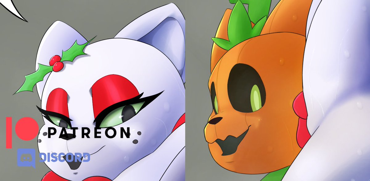 mouse trapped against the wall by 2 fat cat cakes