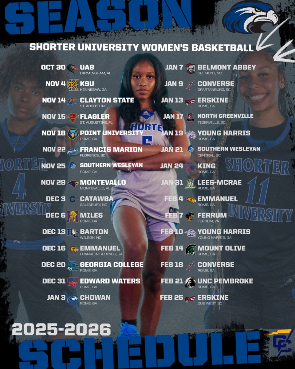 Mark Your Calendars! Our schedule is set and we want your support! #HABITS 🔵⚫️🦅

goshorterhawks.com/news/2025/8/11…