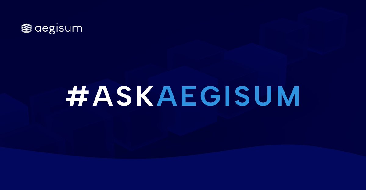 Introducing #AskAegisum — your weekly space to share stories, questions, and concerns about the Aegisum Ecosystem or crypto safety. Every week, we’ll select submissions to answer during our weekend review. Got a question or tale for us? Drop it below.