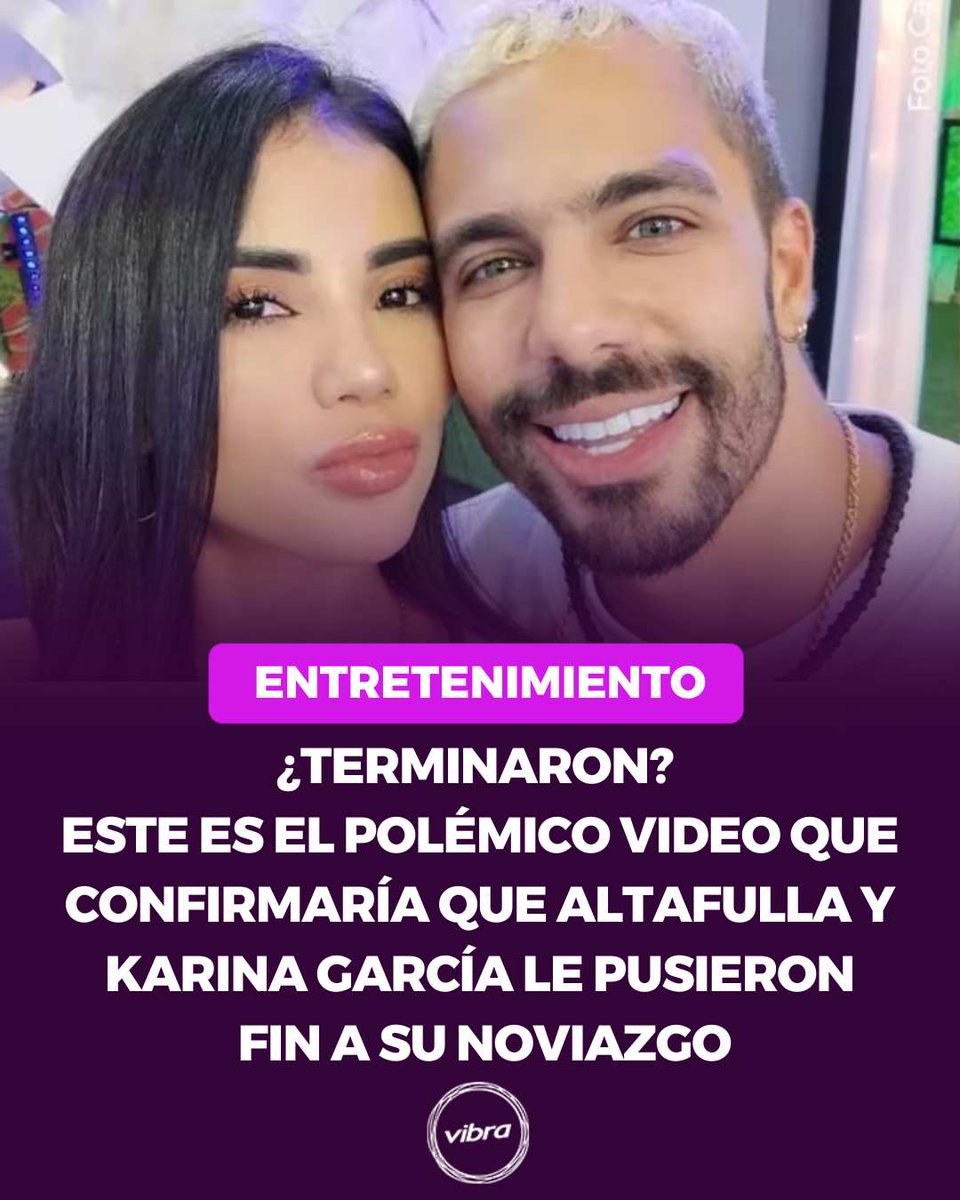 vibra_co's tweet photo. El video ha desatado múltiples reacciones y debate en las redes sociales , ¿qué opinas? 😱 👀 #KarinaGarcía #Altafulla #terminaron #Noviazgo #Relación #Video
Video aquí: https://t.co/SXPH82j1uC https://t.co/TSwfBb2s2k