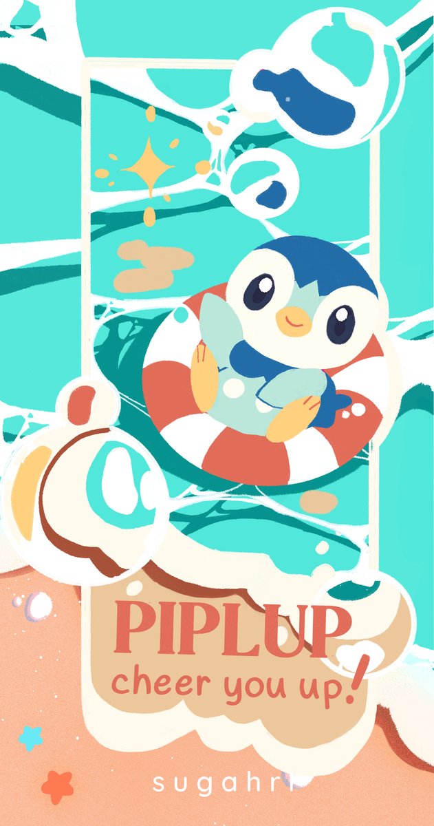 Piplup summer🏖️🏖️