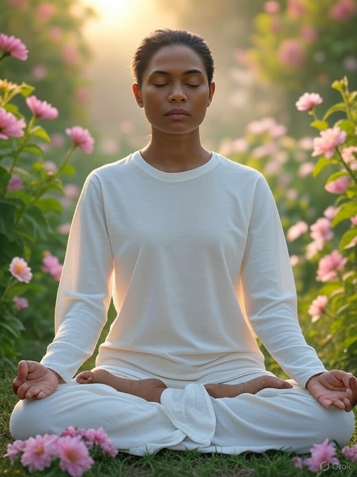 DanielWinrose's tweet photo. Through meditation we access the deeper dimensions of our consciousness. Mental deviations settle, our ego dissolves and we touch our essential nature.         In this stillness true transformation occurs - our inborn divinity emerge❣️ We rediscover - it was never lost 🙏 https://t.co/cAXBYjWwVm