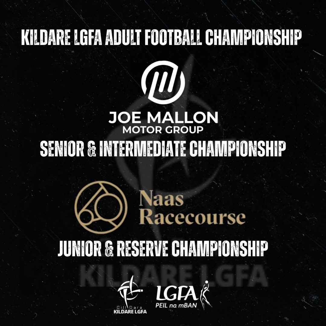 The <a href="/JoeMallonMotors/">Joe Mallon Motors</a> Senior and Intermediate Championship along with the <a href="/NaasRacecourse/">Naas Racecourse</a> Junior and Reserve Championship gets underway across the county tonight.

Wishing all clubs the very best of luck as they begin their campaigns.