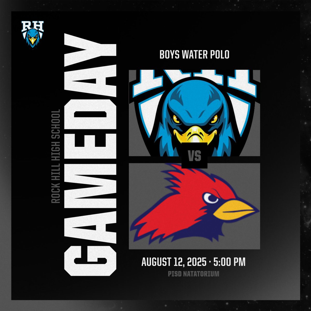 It's GAME DAY!! Cheer our boys on in a battle of the birds today, 5pm...be there!!