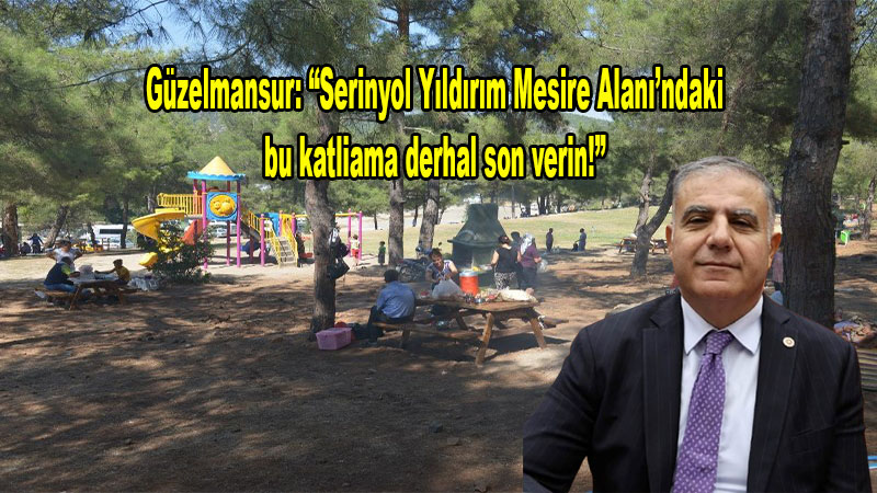 Güzelmansur: Serinyol Mesire Alanı’nda Ağaç Katliamı Var! 
<a href="/mguzelmansurchp/">Mehmet GÜZELMANSUR</a> 
#hatayyıldızgazetesi #haber #hatay #hatayhaberleri
■Detayları haber sitemizde⬇️⬇️⬇️
hatayyildizgazetesi.com/haber/guzelman…