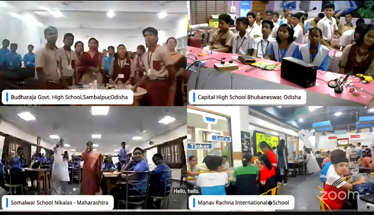 PatriSumita's tweet image. #MegaTinkeringDay 
 #AtalInnovation #NitiAyog Budharaja Government High School,Sambalpur participated in Mega tinkering day live DIY project preparation.