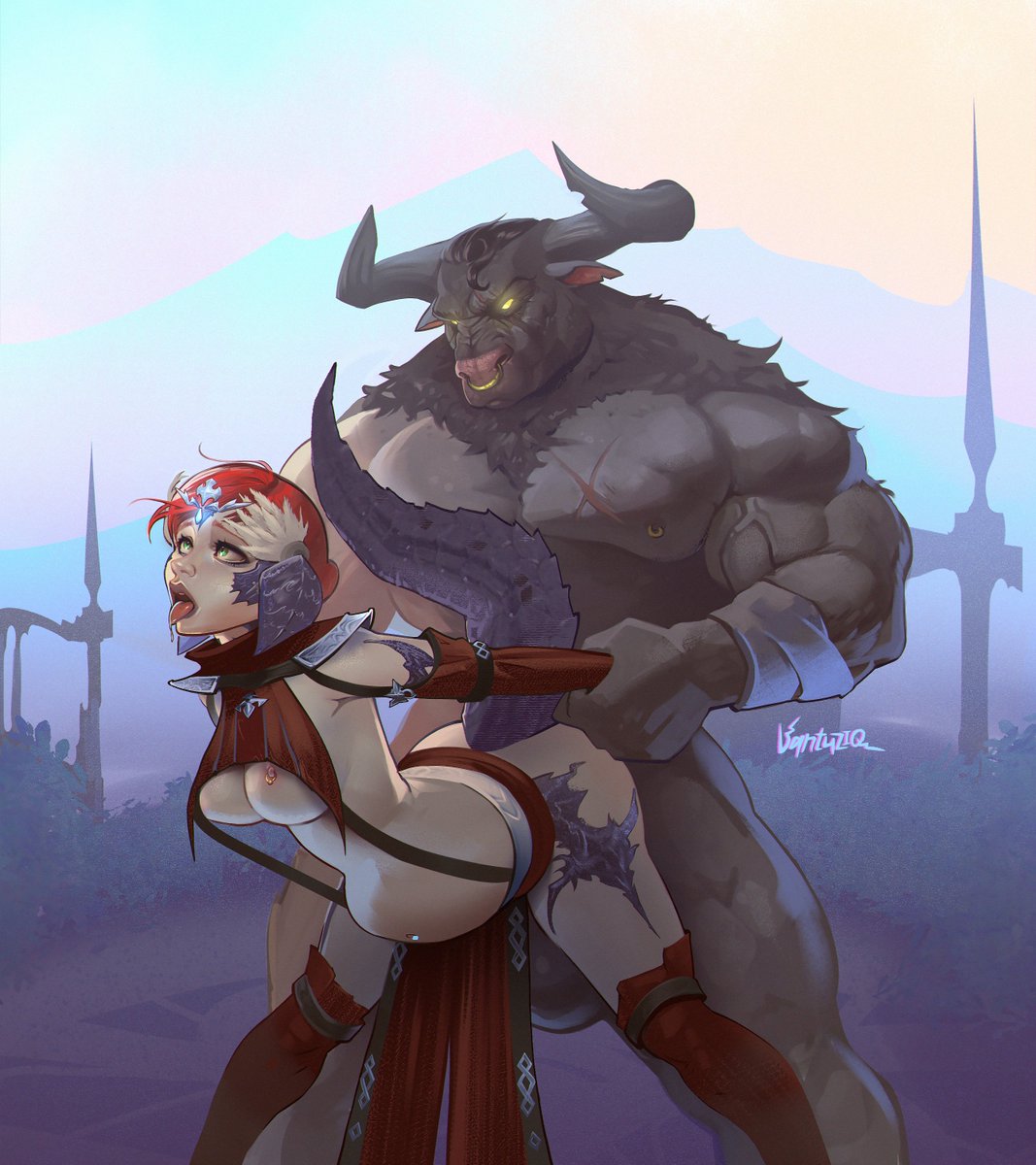 Lizard

The idea that Ishgardians have beasts kept in thrall to fight dragons is an interesting one. 

Too bad Thadia is small enough to just get used by them