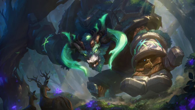 Das Schicksal wirft seinen Schatten auf die Kluft: Ahnenholz-Alistar, Zukunftsbilder der Gefallenen-Tryndamere, Zukunftsbilder der Gefallenen-Garen und Zukunftsbilder der Gefallenen-Jarvan (Prestige) sind ab Patch 25.17 verfügbar!