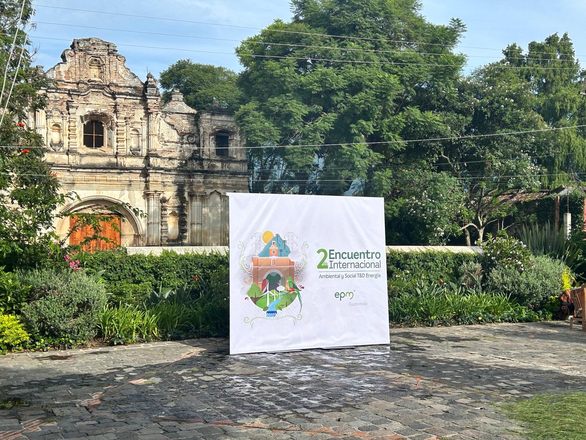 CValorPublico's tweet photo. Nuestro investigador @jcmunozmora participó en el Segundo Encuentro Internacional Ambiental y Social T&amp;D Energía del Grupo #EPM en Guatemala. Un espacio para compartir casos de éxito y mejores prácticas en sostenibilidad. (Hilo) https://t.co/gAgvrKW9LL