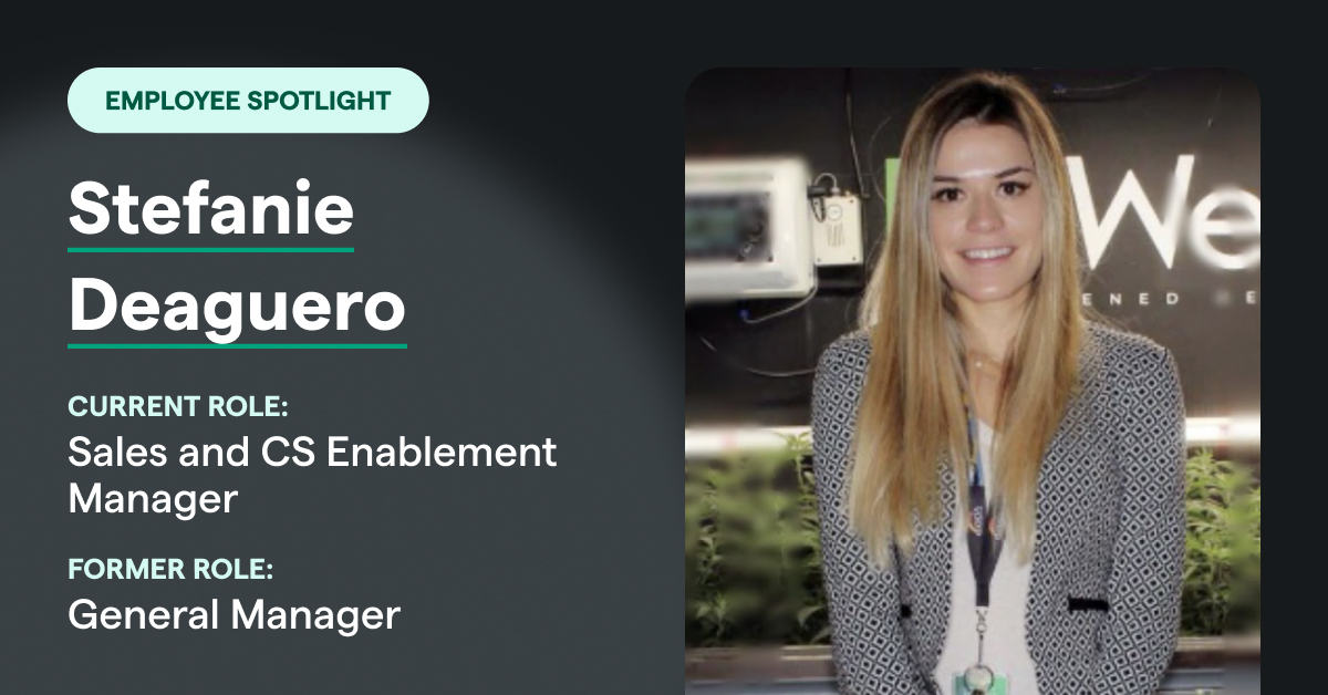 We’re back with another #WeAreTheIndustry spotlight ✨Meet Stefanie Deaguero!

From managing teams in Colorado’s early adult-use days to driving success as Sales &amp; CS Enablement Manager at Dutchie, she’s fueled by human connection &amp; community impact ❤️

🔗 hubs.li/Q03CmyR00