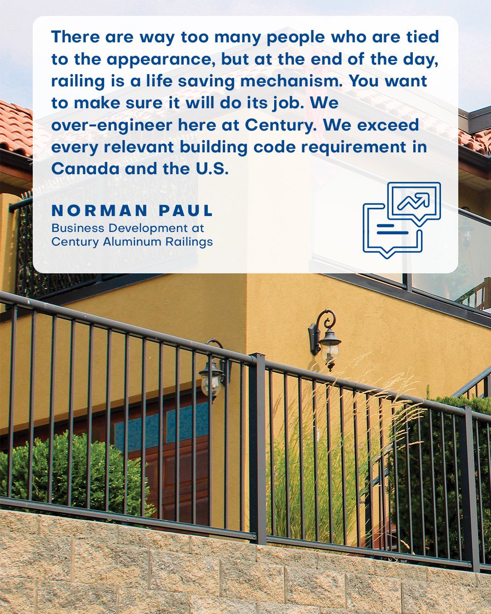 CastleBldgGroup's tweet image. Style is important, but safety is everything. 🚧

Century’s Aluminum Railing Systems goes above and beyond to exceed building codes and keep you safe.

Get the full story in Contractor Advantage. Link:
contractoradvantage.ca/features/fashi…

#ContractorAdvantage #AluminumRailing #SafetyFirst…
