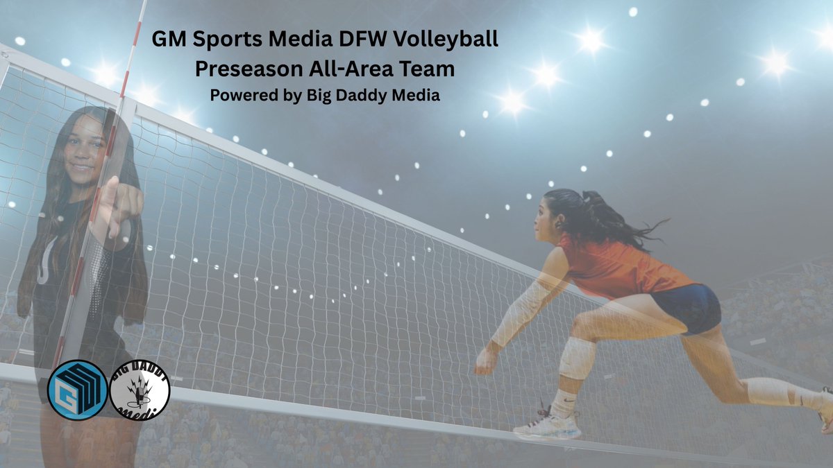 GM Sports Media DFW Volleyball 
Preseason All-Area Team 

Powered by Big Daddy Media

POTY: Kylie Kleckner, Byron Nelson
SETTER: Sophee Peterson, Byron Nelson
DEF MVP: Gabi Rodriguez, McKinney North
MIDDLE: Kinsley Young, SL Carroll

FOR FULL AWARDS &amp; FIRST TEAM: