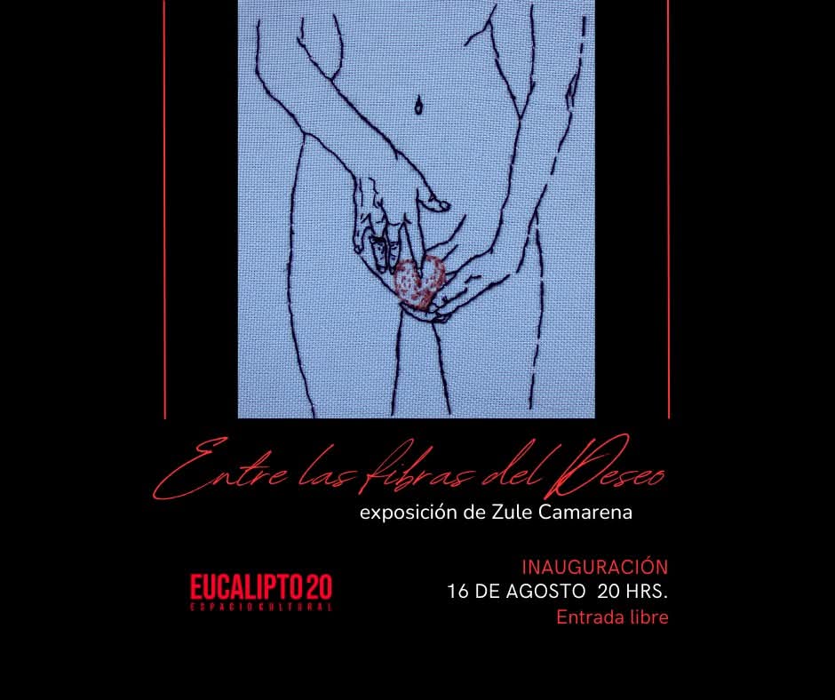 Les esperamos este sábado 16 de agosto en la inauguración de "Entre las fibras del deseo", exposición individual de Zule Camarena.
20H
Entrada libre
