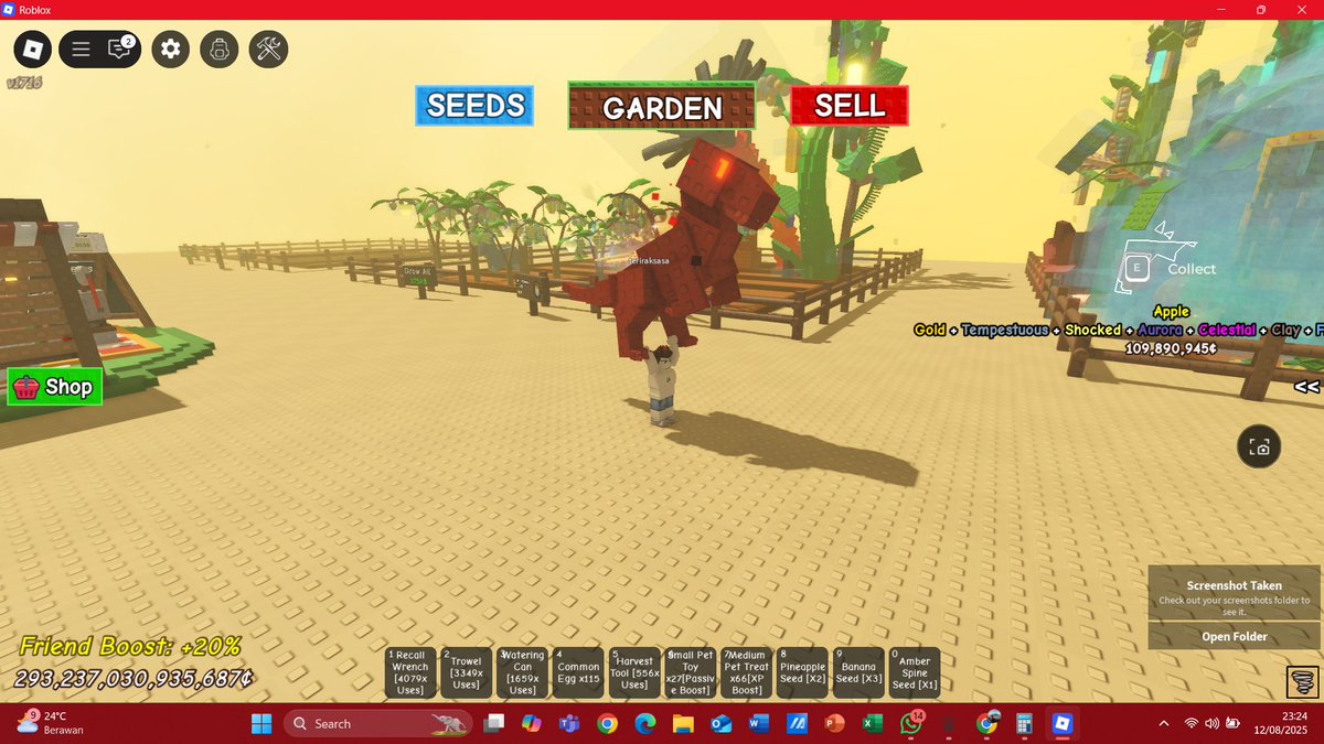 tokotongkol's tweet image. 👑GIVEAWAY PET GROW A GARDEN 👑 

RULES:  
1.  Follow 
@tokotongkol 
2. RT &amp;amp; Like Postingan Ini 
3. Komen "done"  

3 WINNERS:  
- Corrupted T-Rex
- Red Fox
- Sheckless

Aku undi besok malem sekitar jam 7-9 yaa!!!!!!!