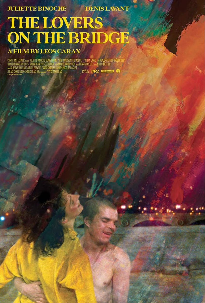 Lost In Film (@lostinfilm) on Twitter photo Loving this poster for the 4K restoration of Leos Carax’s 'The Lovers on the Bridge', starring French cinema legends Juliette Binoche and Denis Lavant. Now dazzling NYC screens at the <a href="/IFCCenter/">IFC Center</a>, thanks to <a href="/janusfilms/">Janus Films</a>. Loving this poster for the 4K restoration of Leos Carax’s 'The Lovers on the Bridge', starring French cinema legends Juliette Binoche and Denis Lavant. Now dazzling NYC screens at the <a href="/IFCCenter/">IFC Center</a>, thanks to <a href="/janusfilms/">Janus Films</a>.