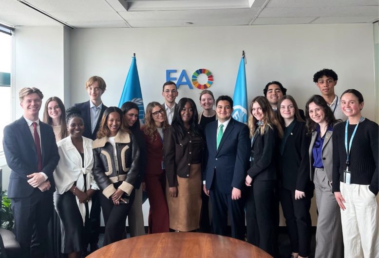 To the youth delegates from around the world I’ve worked with, you’ve shown the power of international collaboration across peace, climate, gender, mental health, humanitarian aid &amp; more. And you’ve given me friendships for life. 🌎🤝