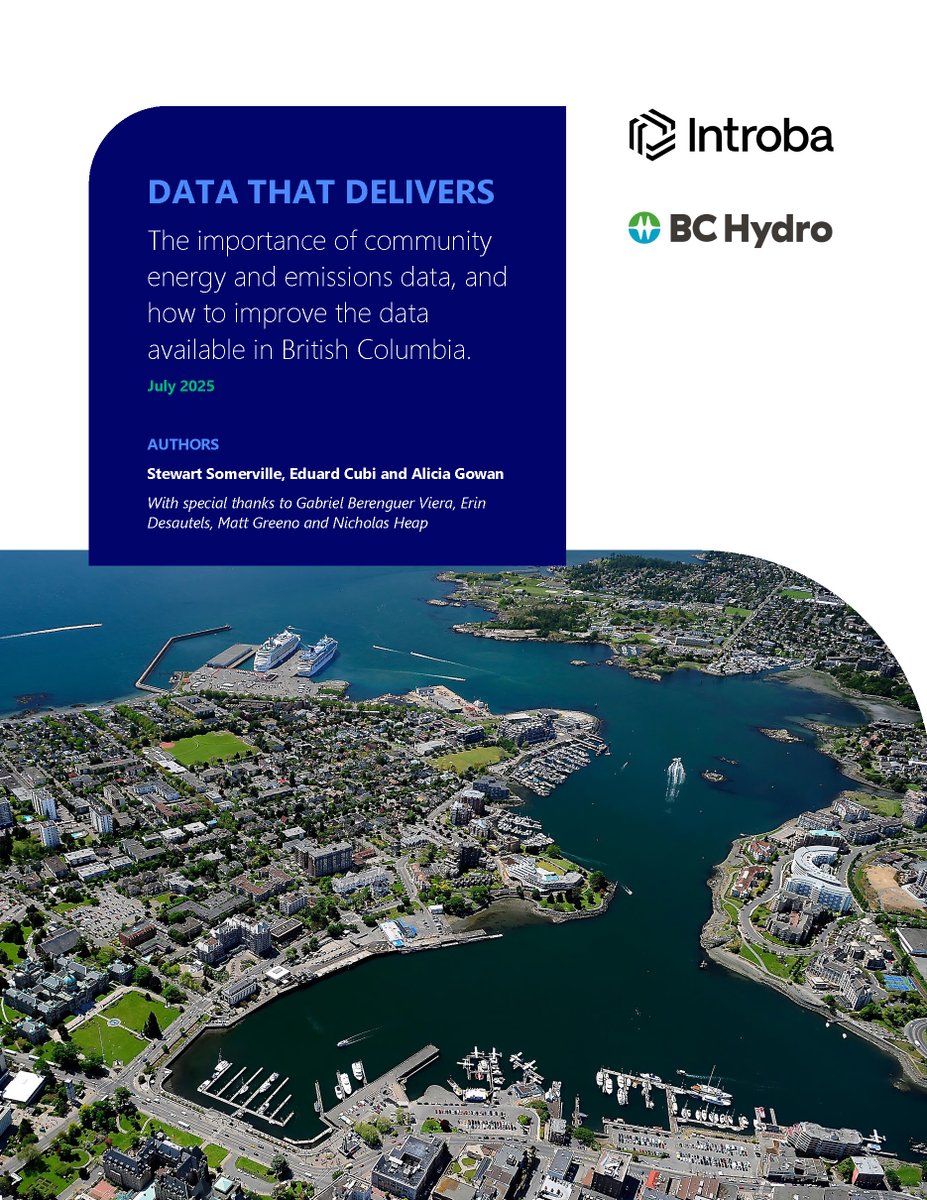 Introba_Inc's tweet image. How can local governments fight #ClimateChange if they don't have the #data they need?
Read our new whitepaper exploring the critical role of community-level energy and emissions data in enabling effective climate action in British Columbia here ➡️ introba.com/news/data-deli…