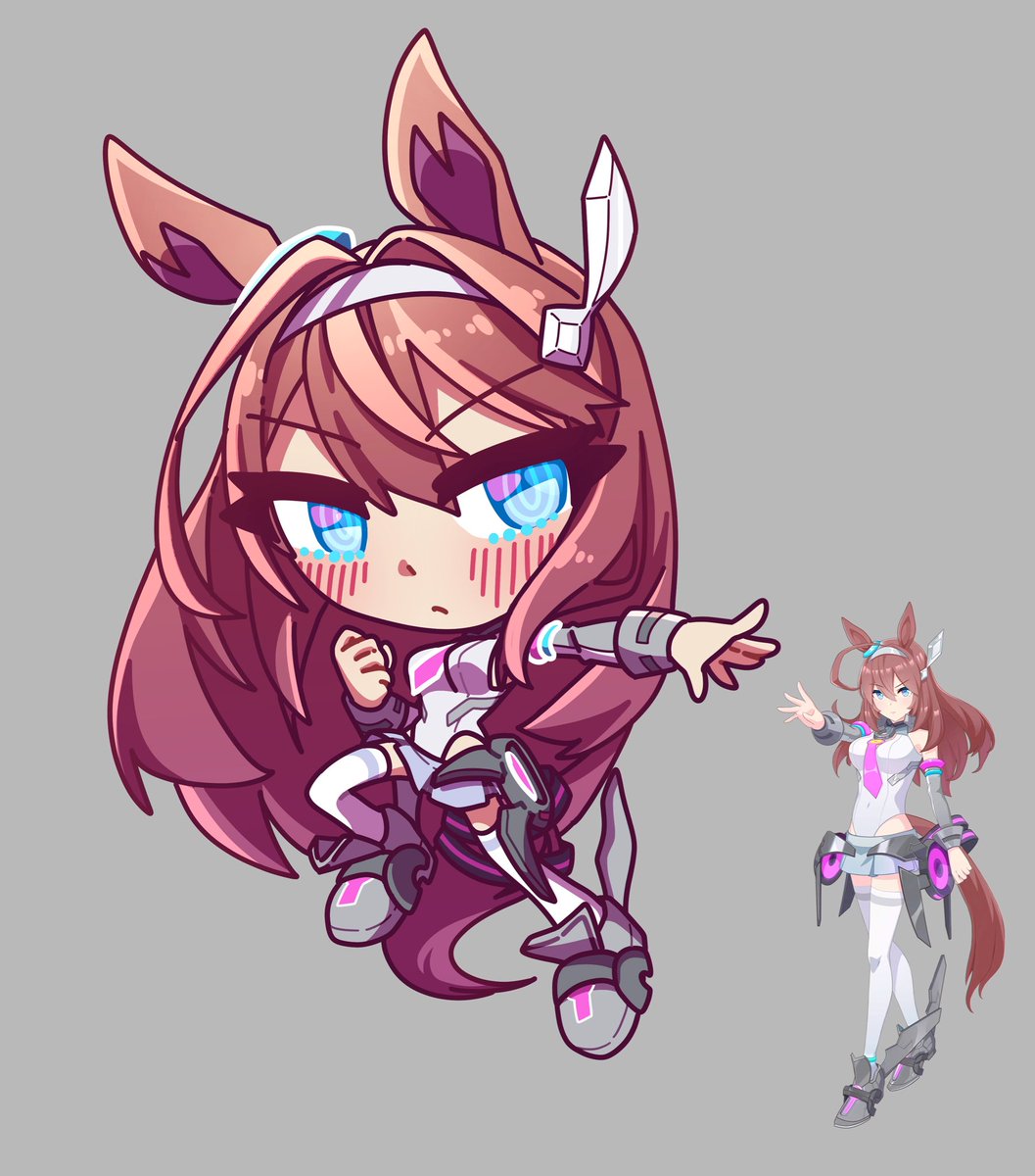 Mihono bourbon if she was tiny..