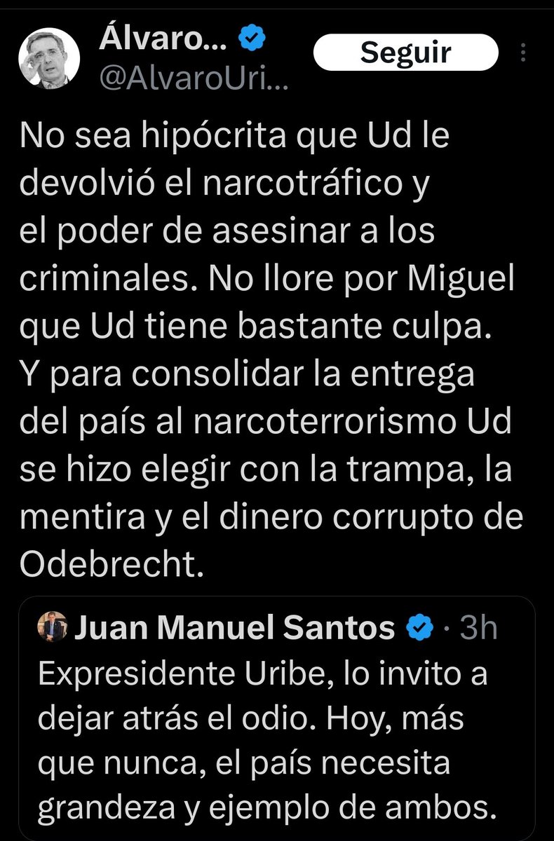¿ A quien le conviene la narrativa del ódio, el miedo y la guerra ?...
