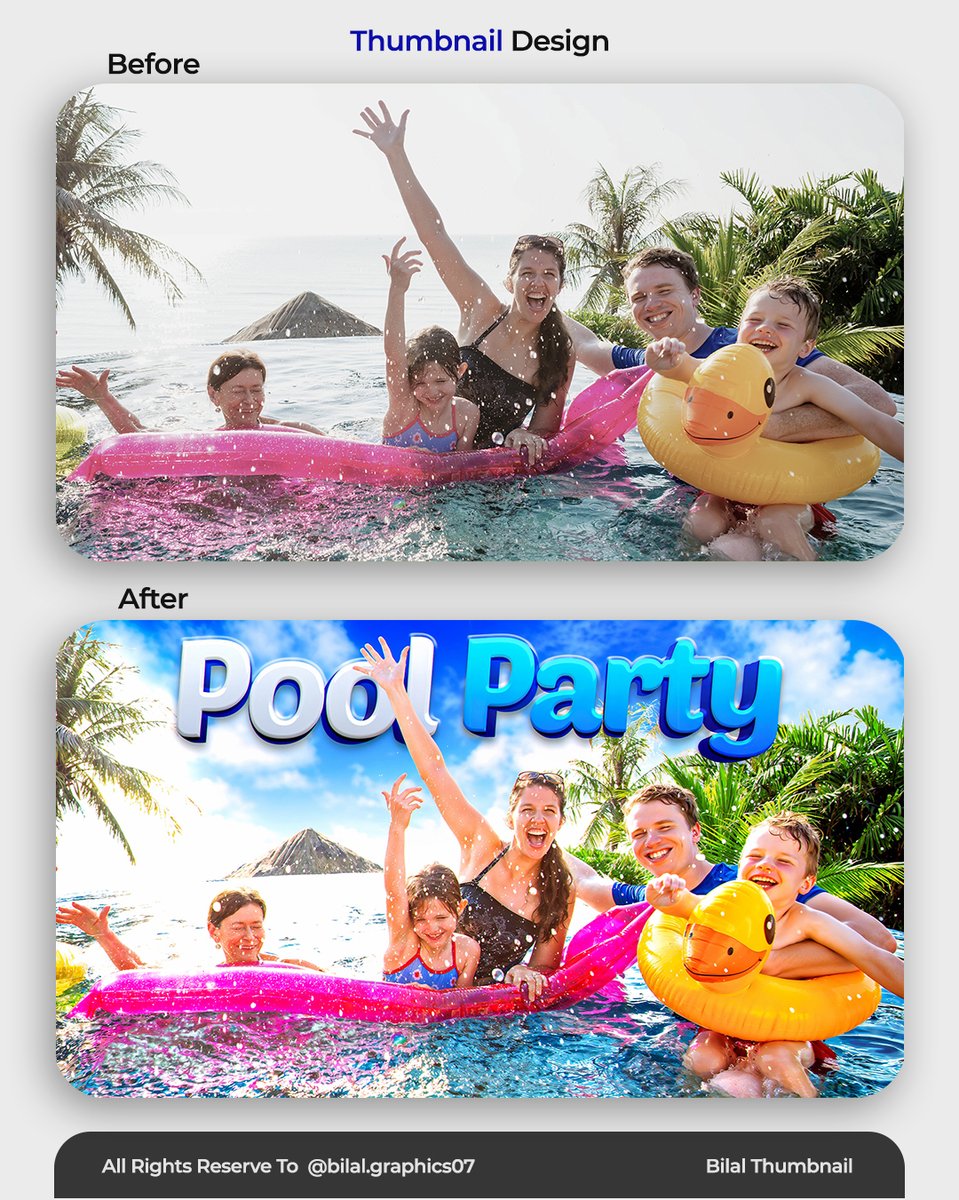 Bilalgraphics07's tweet image. Recent Client Thumbnail, 

Let me know your thoughts on this 💬
#youtubethumbnail #thumbnaildesign #viralpost