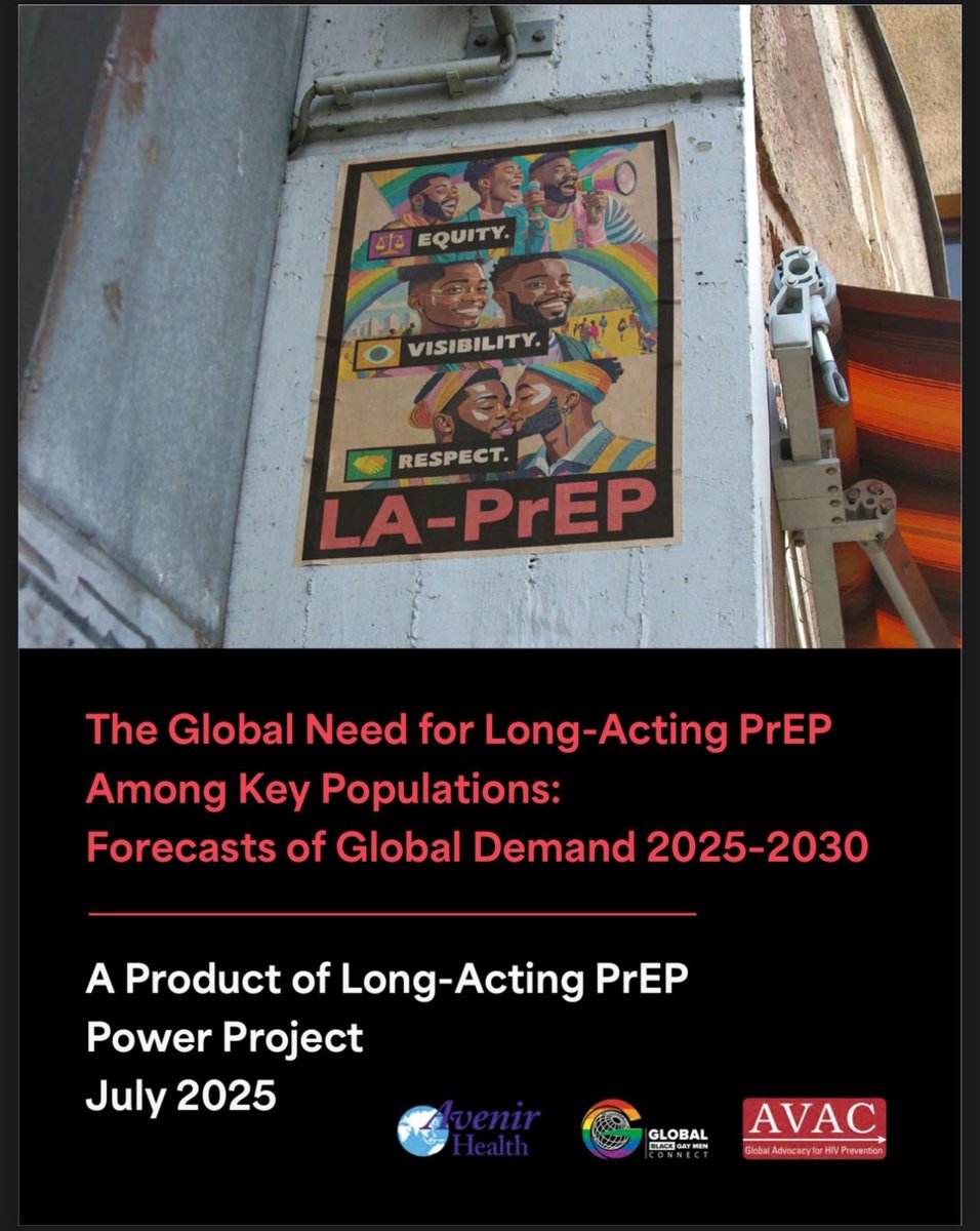 GBGMC_Int's tweet photo. 🚨 OUT NOW 🚨 GBGMC’s Long-Acting PrEP Forecast w/ @HIVpxresearch  &amp; @AvenirHealth : By 2030, 11.5M PYs of PrEP needed annually in 172 countries. 8 nations primed for rollout. A roadmap so key pops aren’t left behind. 🌍 #PrEPPower

https://t.co/wVyquaZ6OB https://t.co/suwIj7He55