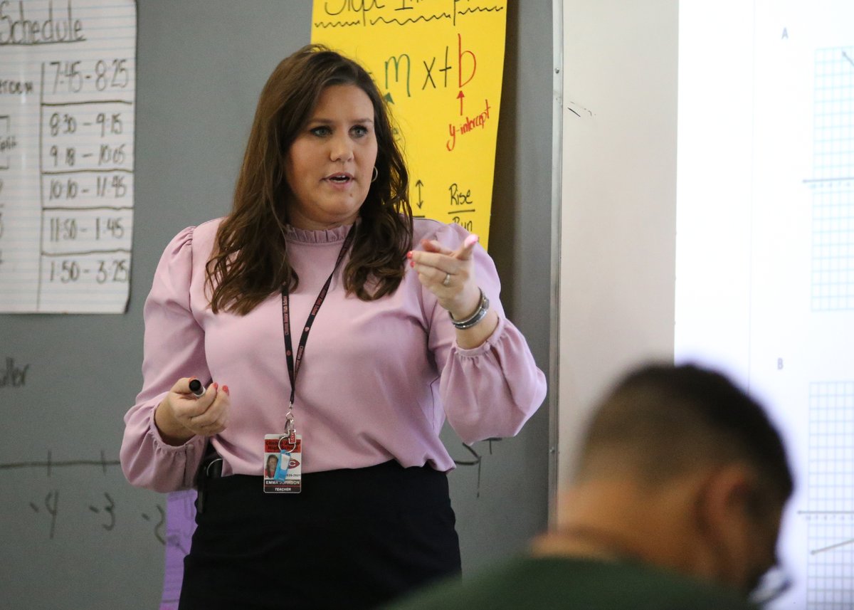 TEACHER TARGETS BLOG—Using Data to Form a Solid Foundation (by Emma Johnson, Clinton Junior High School)

"During the first two weeks of school, I structure my classroom and lessons where students can discover that it is okay to make mistakes. tinyurl.com/38fv2u2r