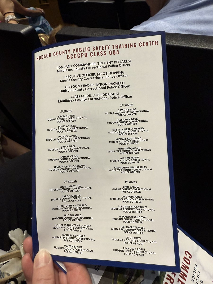 CbatDean's tweet photo. In New Jersey for my cousin’s graduation from the Police Academy. https://t.co/UJ43lt7aVb