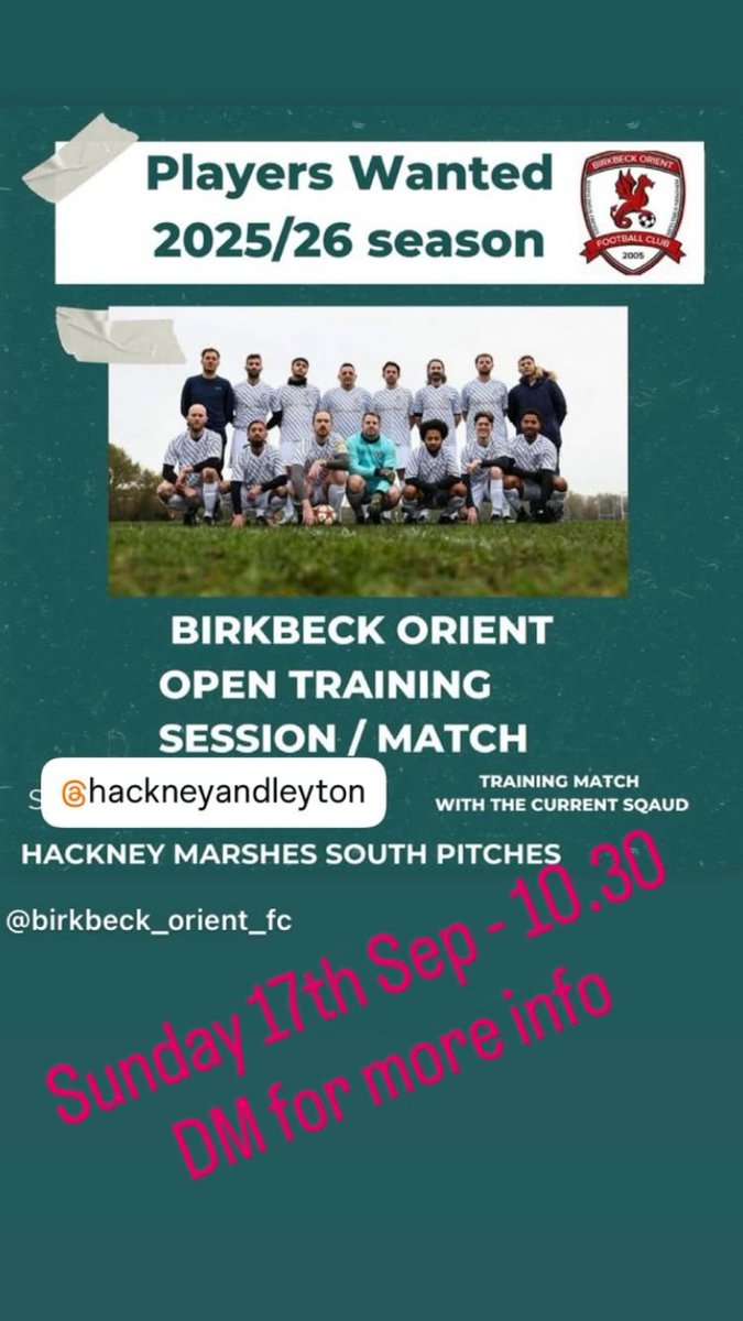 Birkbeck Orient tweet media