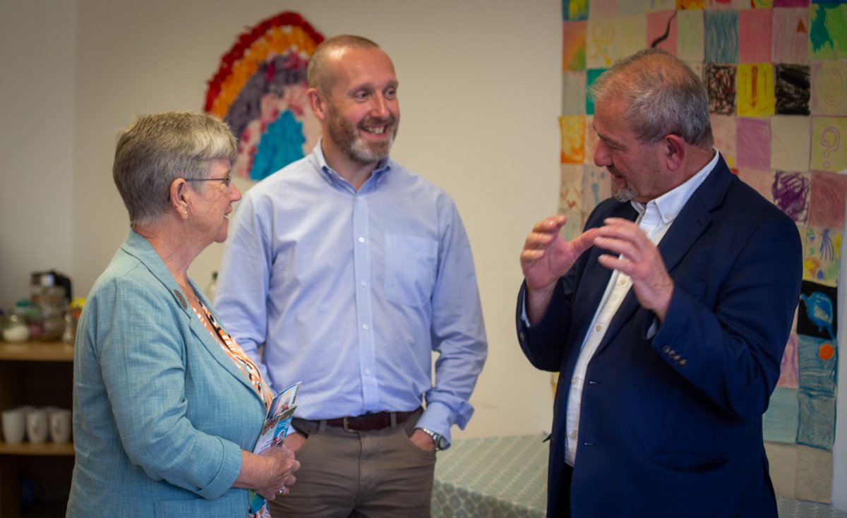 Thank you to <a href="/JaneHutt/">Jane Hutt</a> for visiting <a href="/PLANED_Cymru/">PLANED</a>, and our latest project - #Carmarthenshire #LivingWellCentre.
20+ projects &amp; organisations working together in one location, with over 600 people per month from #communities attending support sessions.
#Coproduction in action!