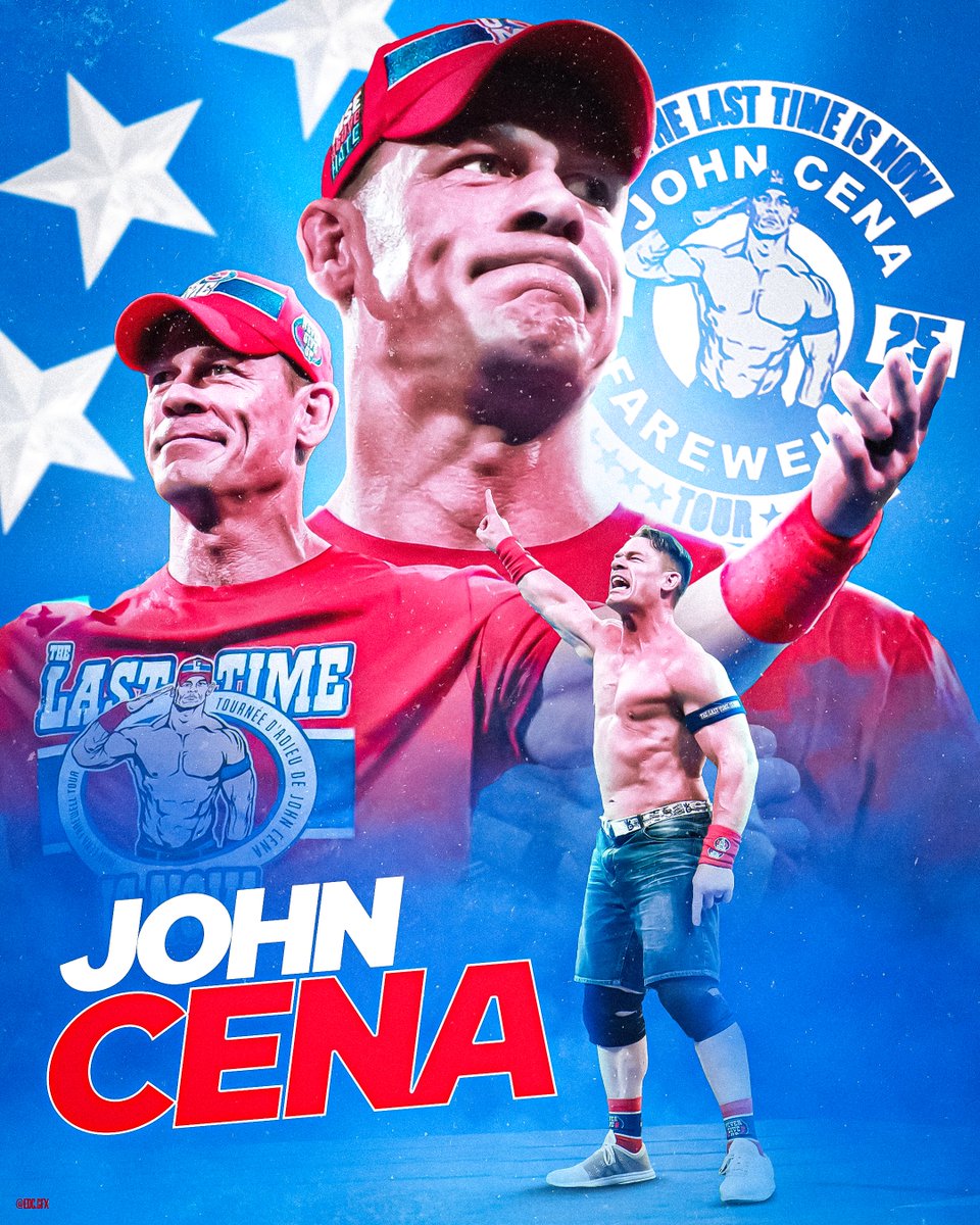 EdcGfx's tweet photo. The final chapter is still unfolding💪🔥
John Cena’s back as the ultimate face and his story isn’t finished yet.
With a few more battles left, who are YOU hoping he faces next?
.
.
#JohnCena #Cenation #WWE #NeverGiveUp #FarewellTour #Wrestling  #YouCantSeeMe #smsports #fanmade https://t.co/JXARkvAZL0