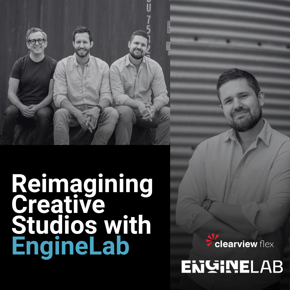 EngineLab CEO Sam Reid, who led the launch of the first fully cloud-native studio, shares how his team helps creatives work faster &amp; from anywhere with virtualised ClearView Flex. Read more: ow.ly/L4p350WEBMw