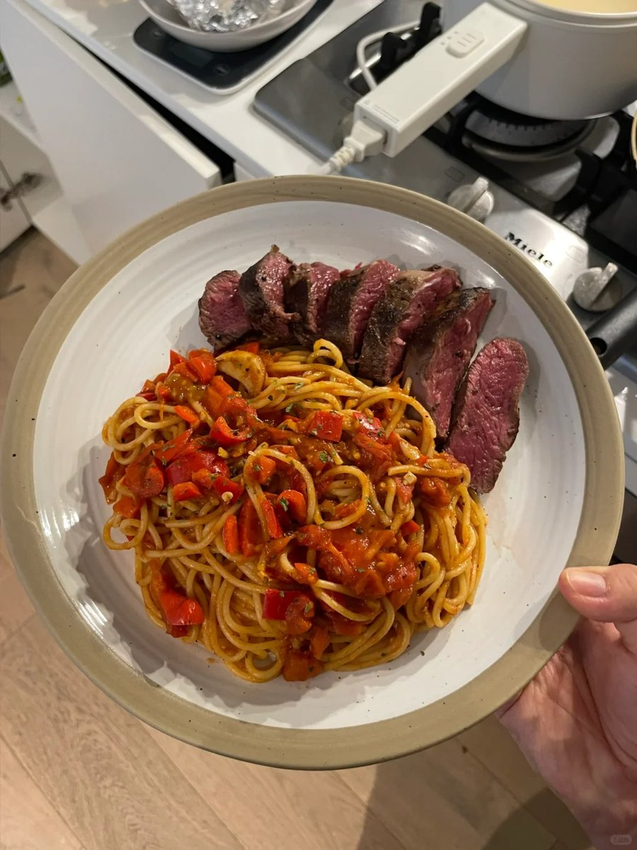 Rodgersago's tweet image. 🍝｜Melbourne Fragrant Rice King｜Super-fragrant tomato steak noodles