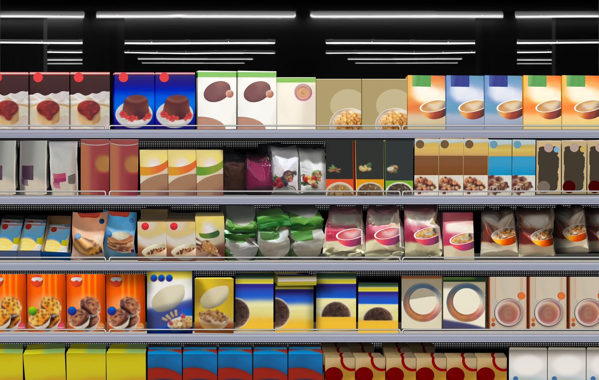 whatsontheshel1's tweet image. This is a high-resolution supermarket shelf mock-up.

shutterstock.com/g/Hitra?rid=19…

#highresolution #supermarket #shelf #mockup #cereal #boxes #graphicdesigns #brandless #logos #trademarks #architects #merchandising #managers #retail