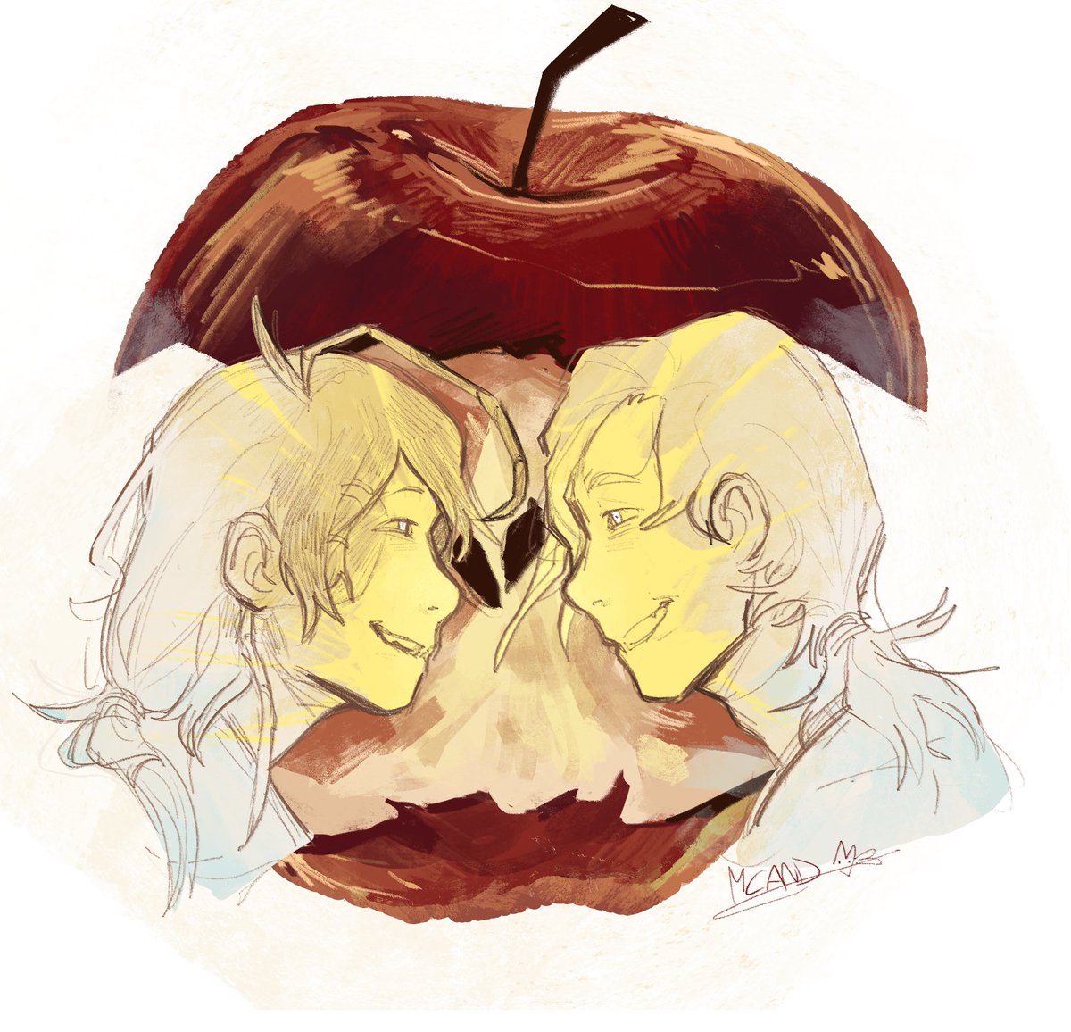 XMCandx's tweet photo. •It was rotting since the start•
Jackson and Assela, a wasp and a Human, who once fell in love.
🐝⚔️
-
-
The apple trend is actually so fun to make, would recommend 🤑💗
#arttrend #ocart #fypシviral https://t.co/txVH1cx4se