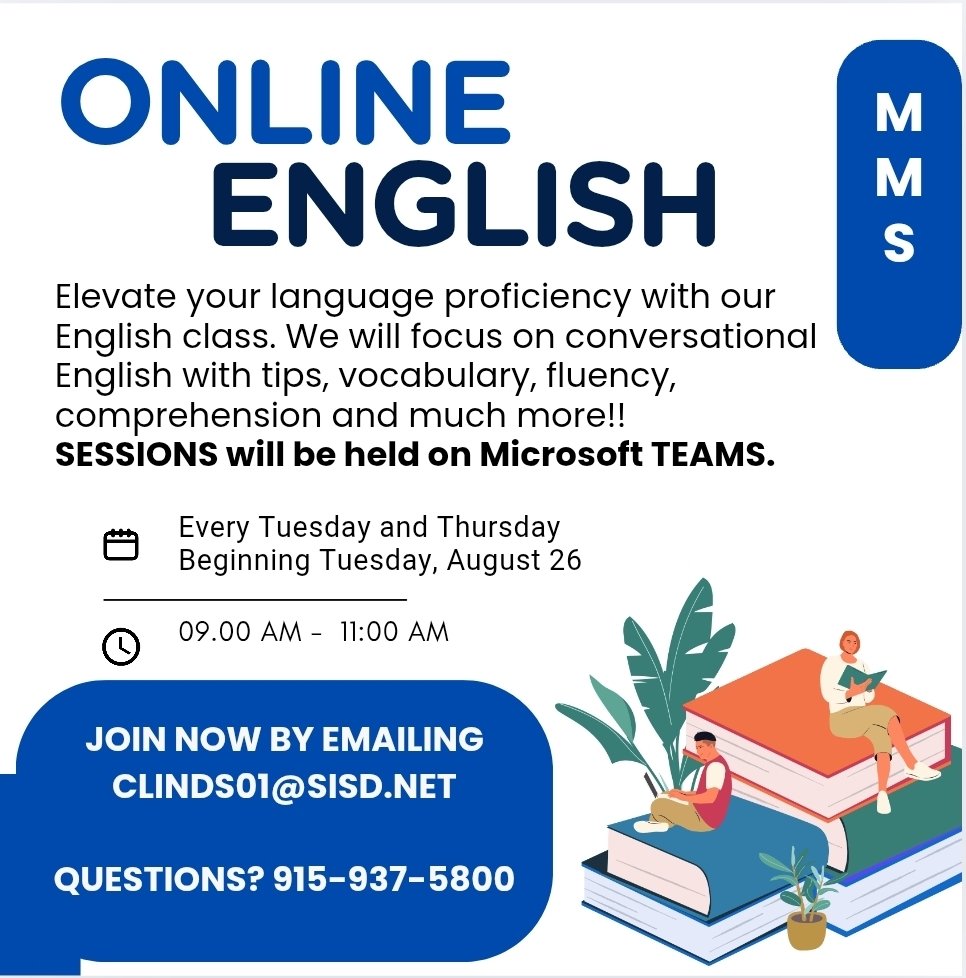 jzamora_PHHS's tweet image. Si usted o alguien que conoce esta interesado/interesada en aprender Inglés, registrase hoy mandando su información al email en este volante. 🧡🩵🖤