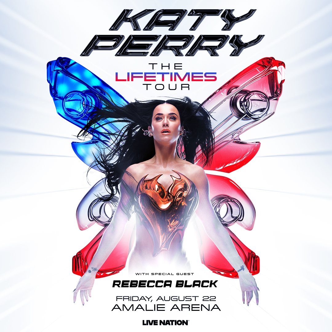 Enter to win <a href="/katyperry/">KATY PERRY</a>  tickets all week! She's gonna be at <a href="/AmalieArena/">Amalie Arena</a> on Friday October 22nd &amp; you could be there too!

Enter to win here: tinyurl.com/4dzz4f5r