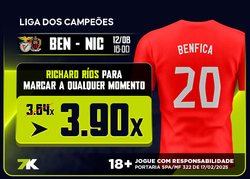 ⚽🔥 Richard Ríos com faro de gol!

Será que ele balança a rede a qualquer momento? 🤔
Odd turbinada: de 3.64x para 3.90x! 🚀

Aposte agora 👉 7k.bet.br/sports?bscode=…
🔞 Aposta não é investimento. Jogue com responsabilidade.
Portaria SPA/MF 322 de 17/02/2025