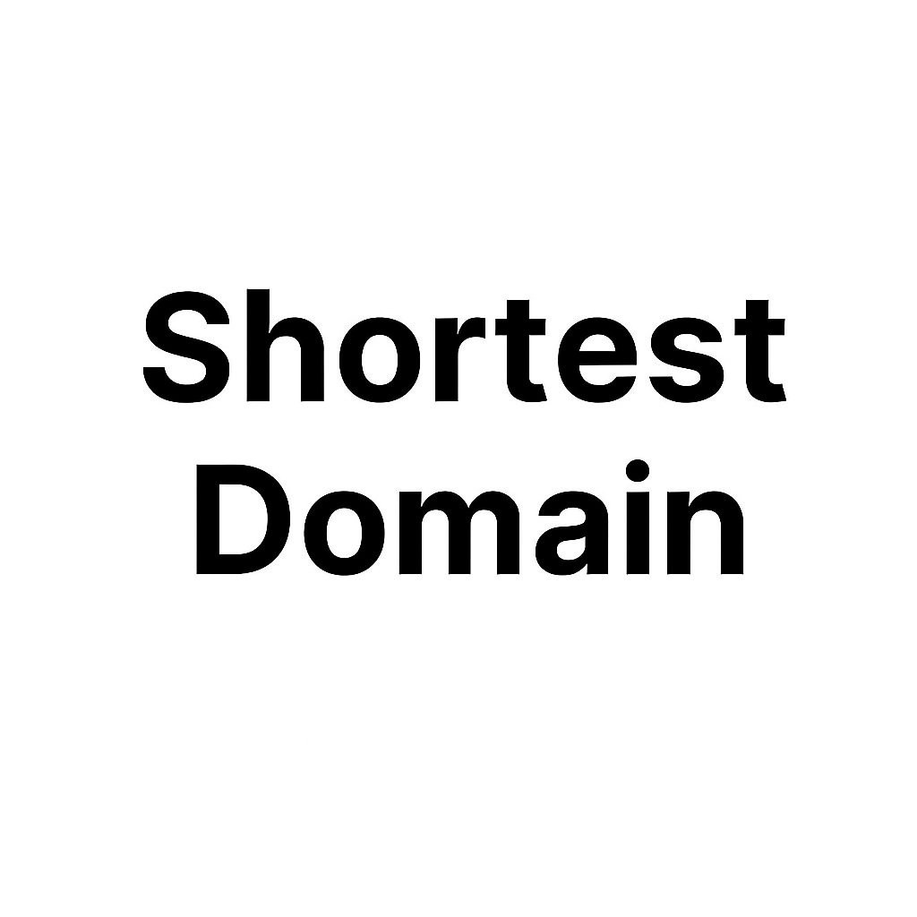 What is your shortest domain name?