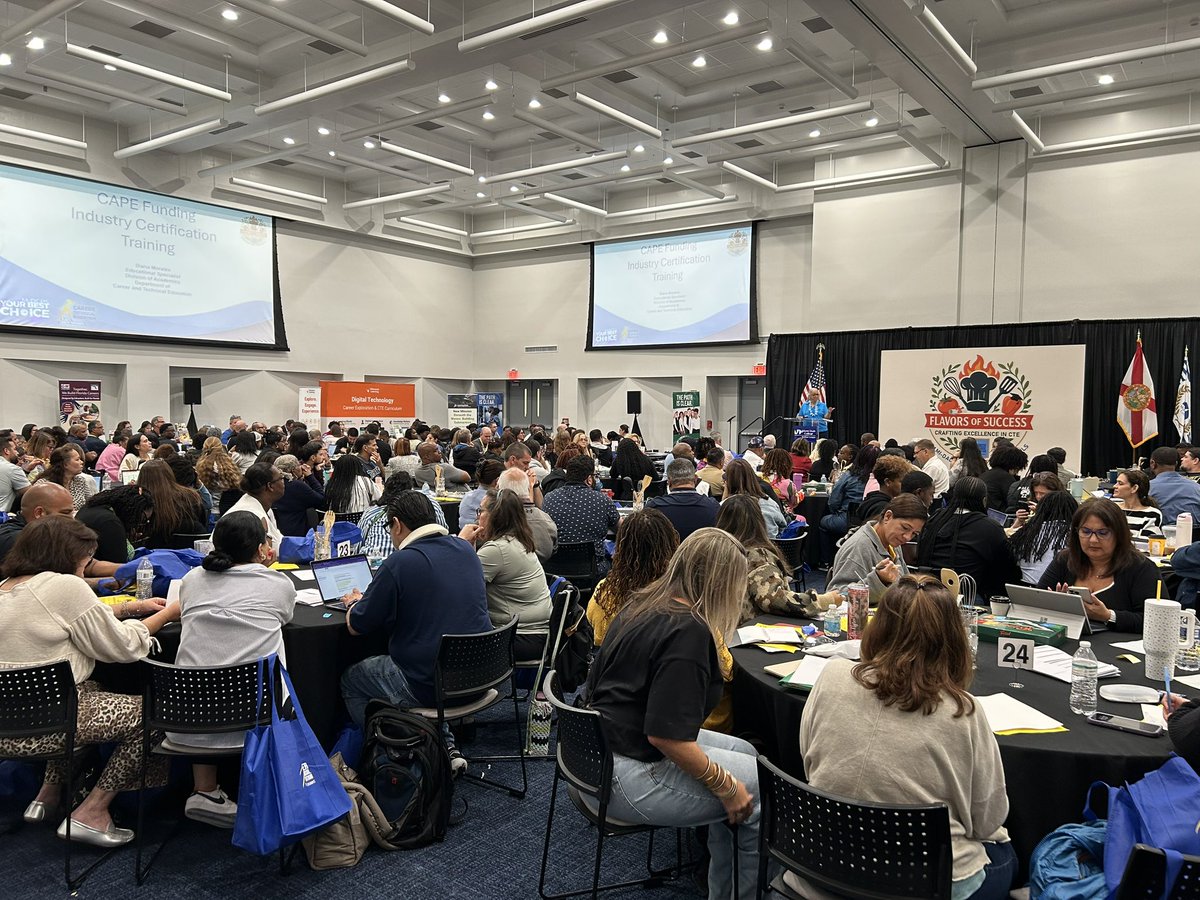 Thank you <a href="/CTEMiami/">M-DCPS Career & Technical Education</a> for this great professional development. Over 350 CTE teachers getting ready to elevate <a href="/MDCPS/">Miami-Dade Schools</a> students. <a href="/SuptDotres/">Jose L. Dotres, Ed.D.</a> <a href="/LDIAZ_CAO/">Lourdes Diaz</a> #YourBestChoiceMDCPS