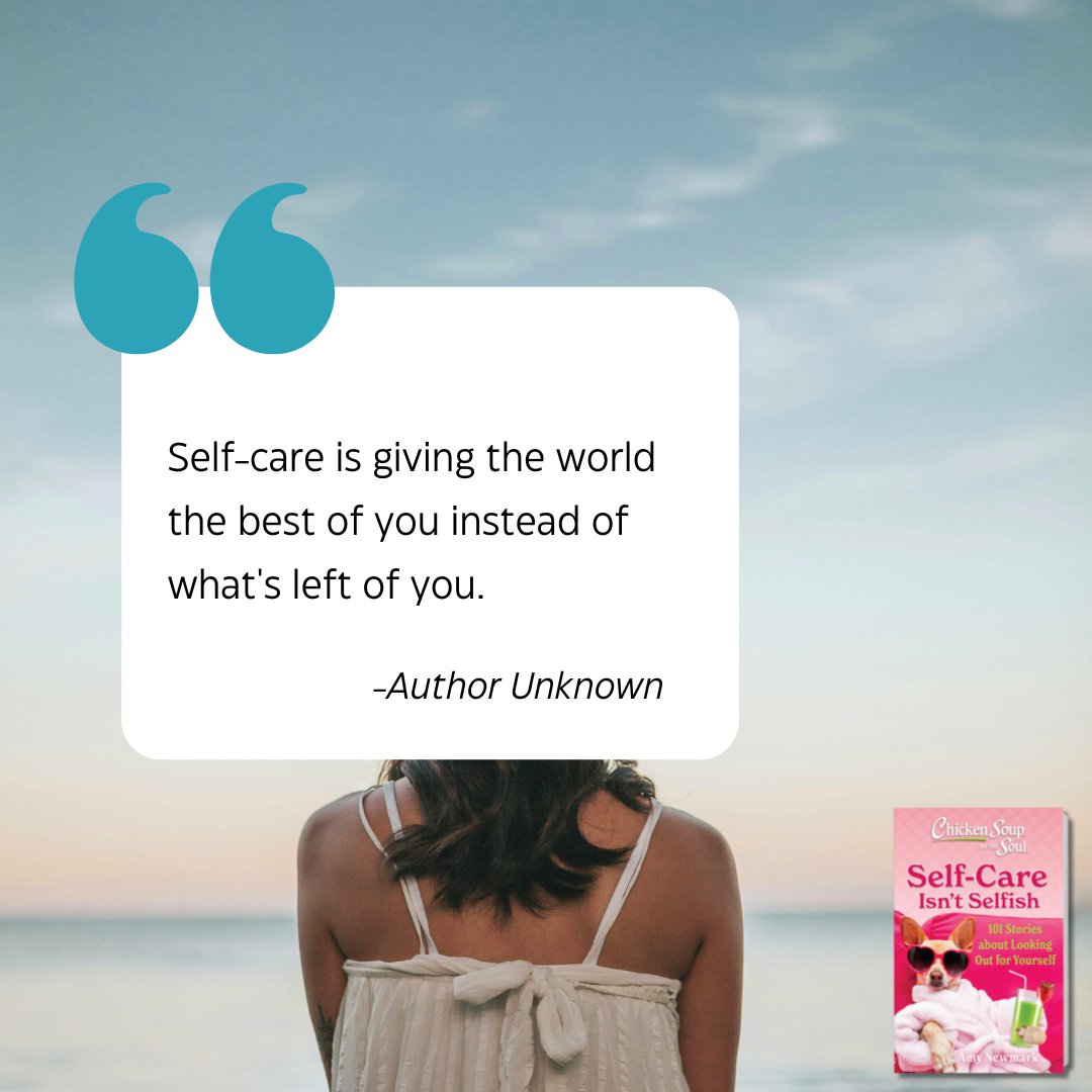 Self-care is for you, and others.