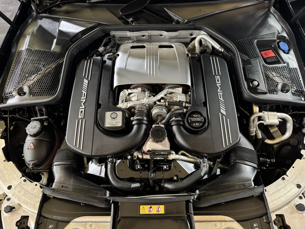 Mercedes C63 S AMG Convertible now finished.